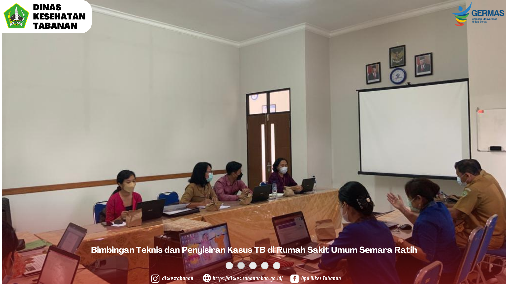 Jumat bersih, Dinas Kesehatan Tabanan Mengikuti Kegiatan Kerja Bakti di Objek Wisata DTW Ulun Danu Bedugul (1)
