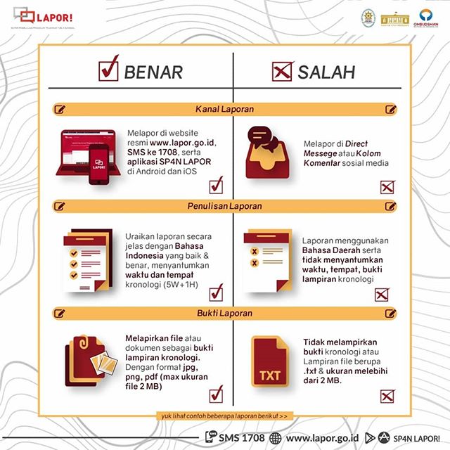 Dos and Donts Melapor 01